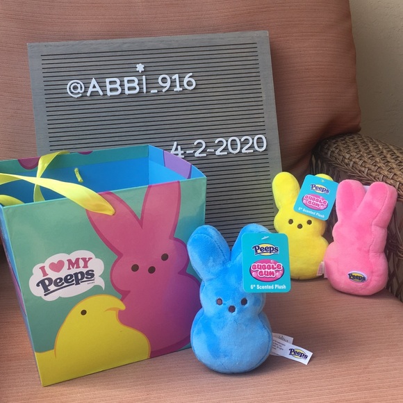 PEEPS Other - 🐰PEEPS 6” Plush (3)Scented Easter Spring FREE 🧺